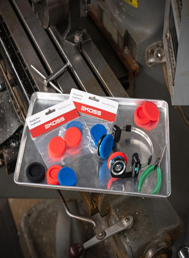 كوس وسادات أذن بديلة قياسية الحجم من Koss لسماعات Porta Pro وKPH40 Utility وKSC75، لون برتقالي - Image 5